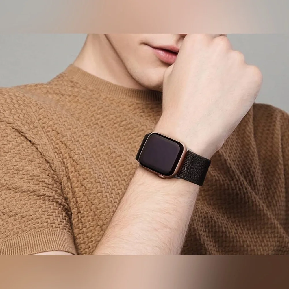Stretchy Nylon Solo Apple Watch Loop Band